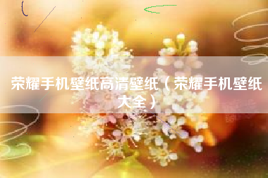 荣耀手机壁纸高清壁纸（荣耀手机壁纸大全）